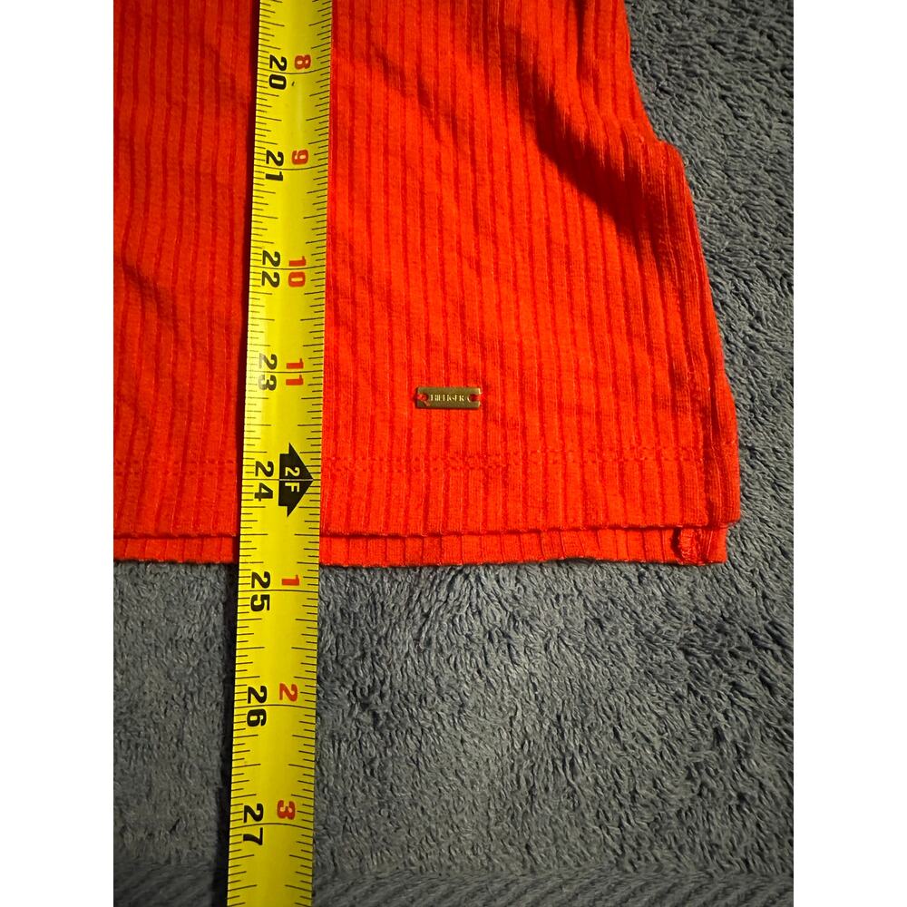 Tommy Hilfiger Long Sleeve Turtleneck Smooth Ribbed Viscose Sweater - Picture 5 of 11